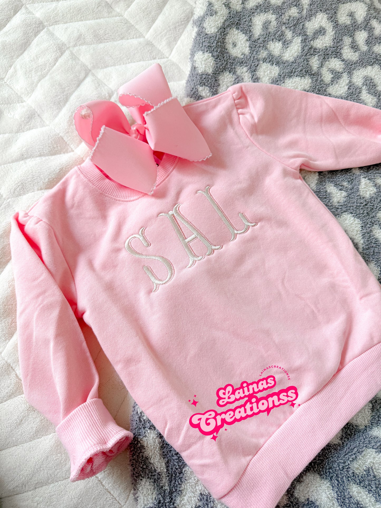 Monogram Sweater