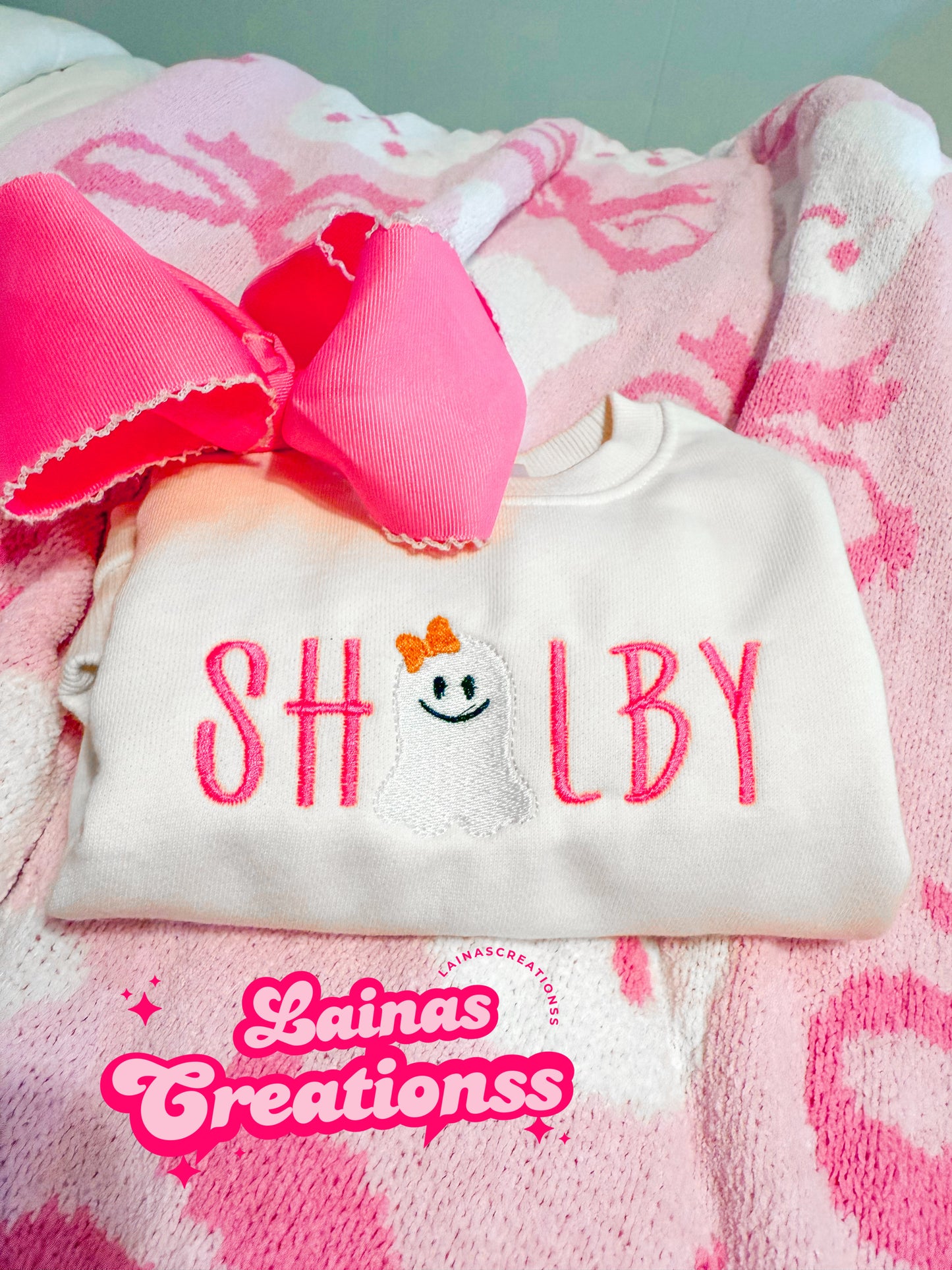 Halloween name sweater