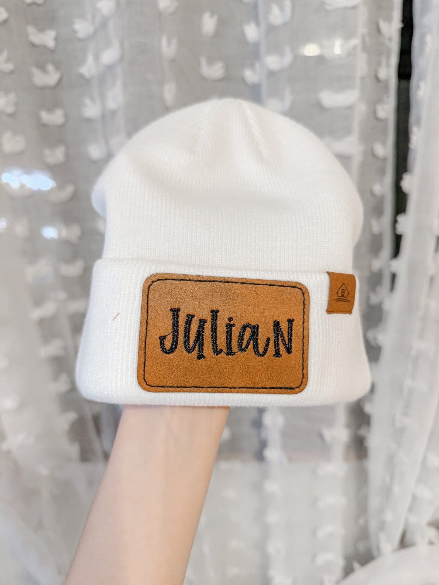 Beanie with name