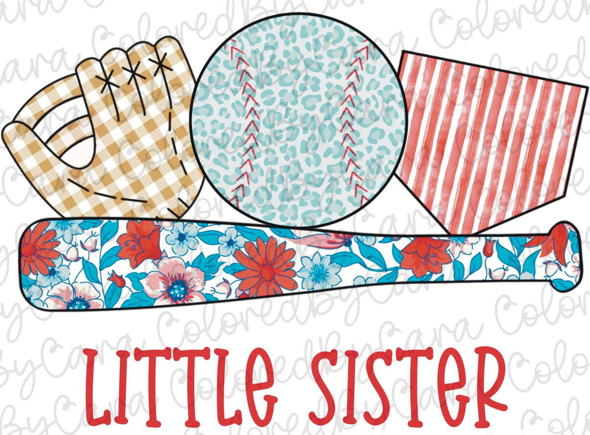Baseball little sister