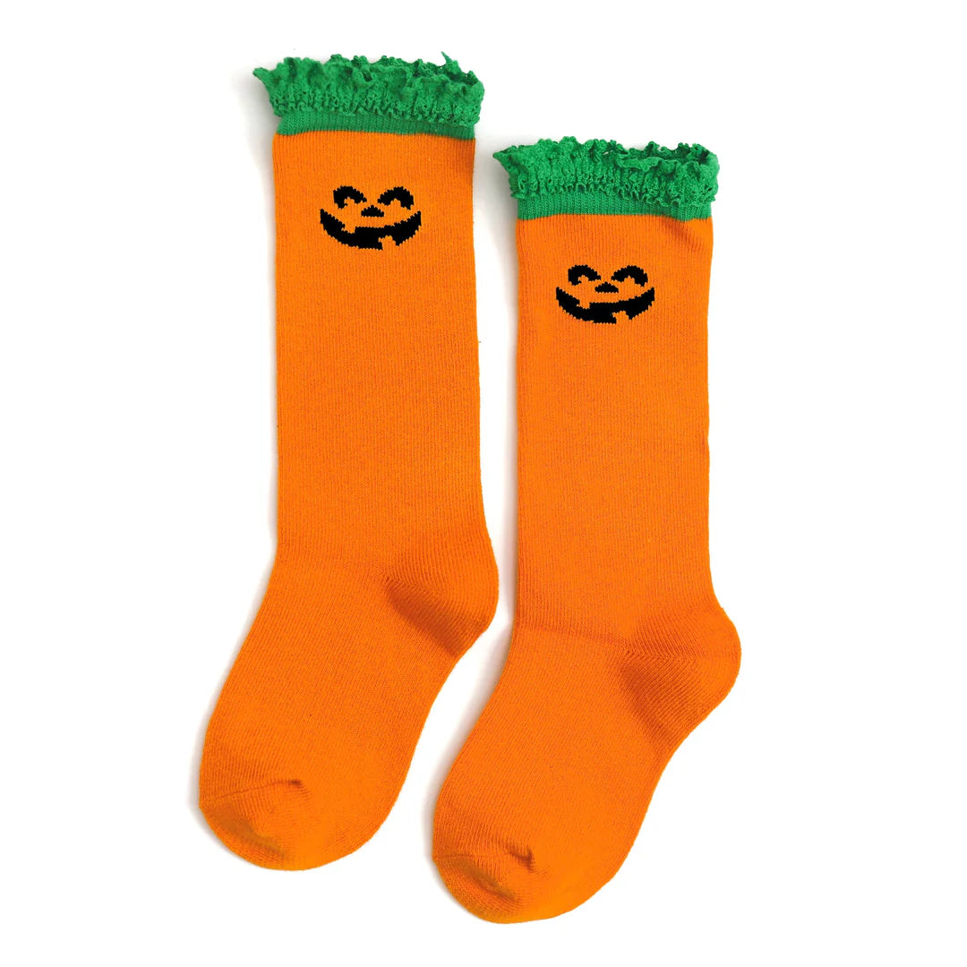 Jack o lantern socks