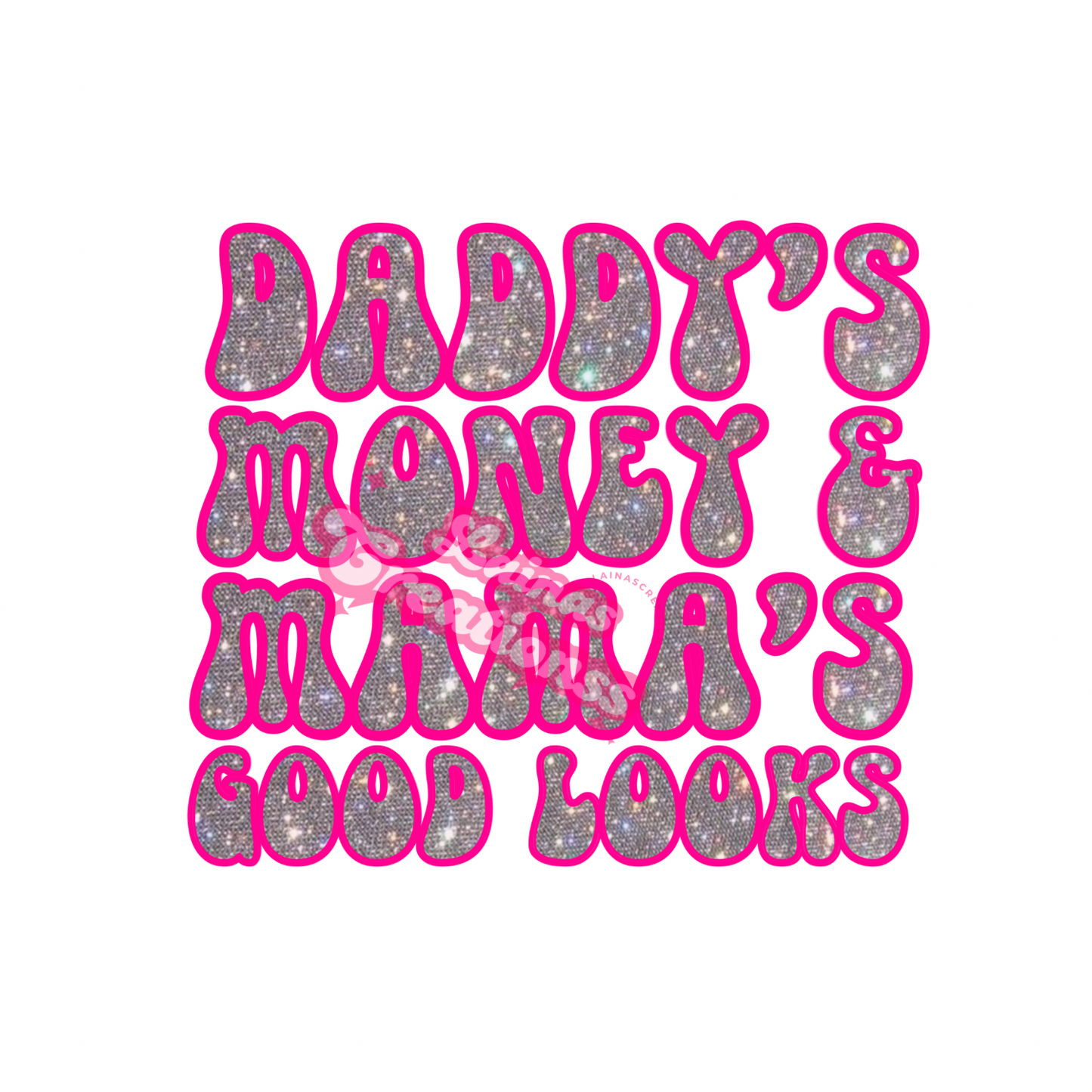 Daddy’s money kids tee