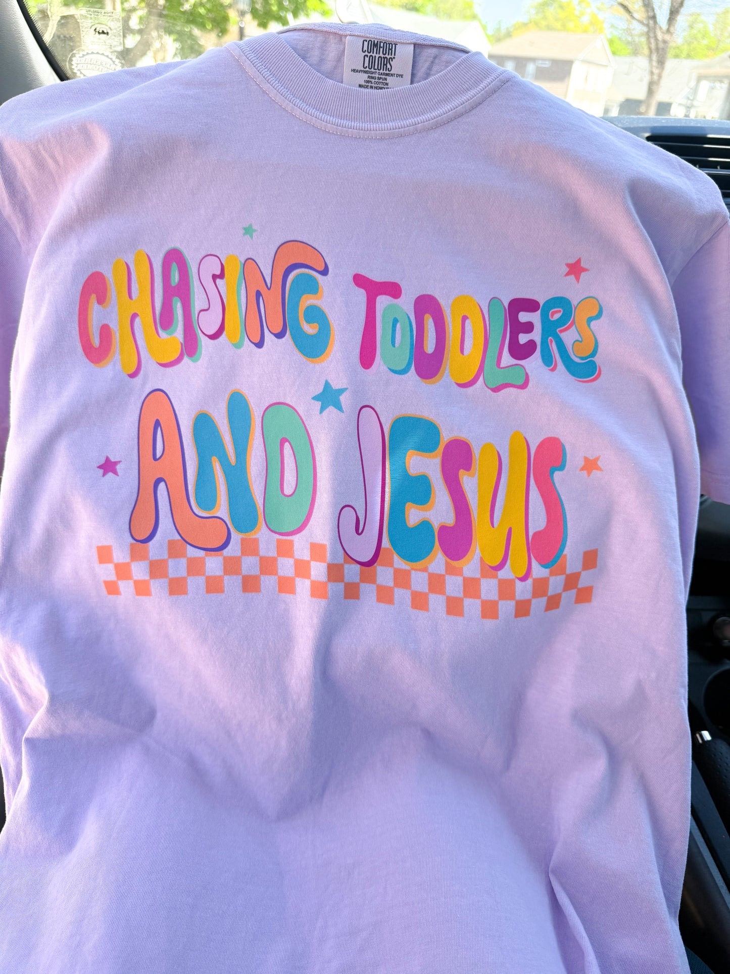 Chasing toddlers & Jesus
