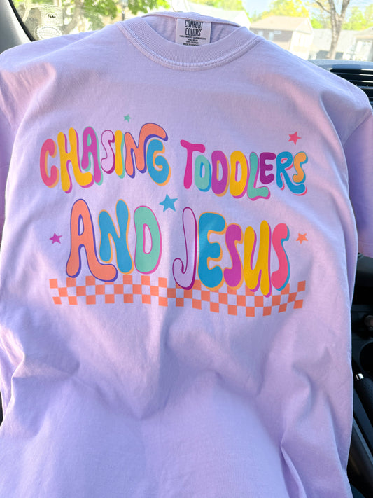 Chasing toddlers & Jesus