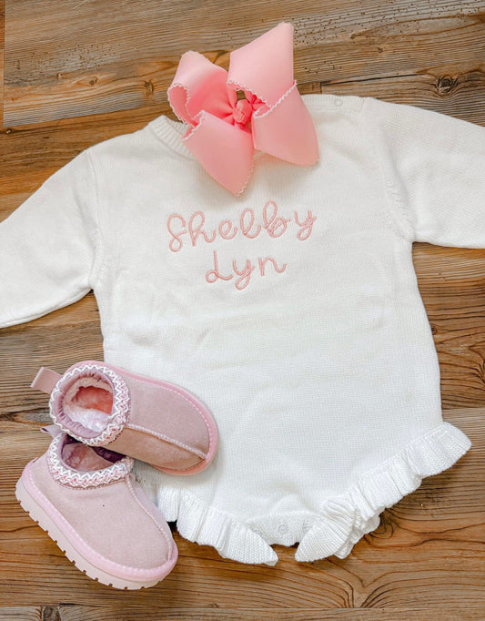 Knit Ruffle Bubble