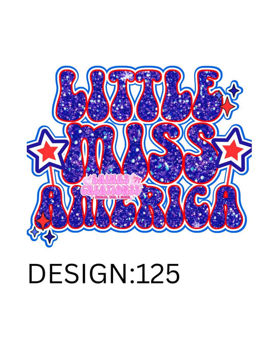 LITTLE MISS AMERICA