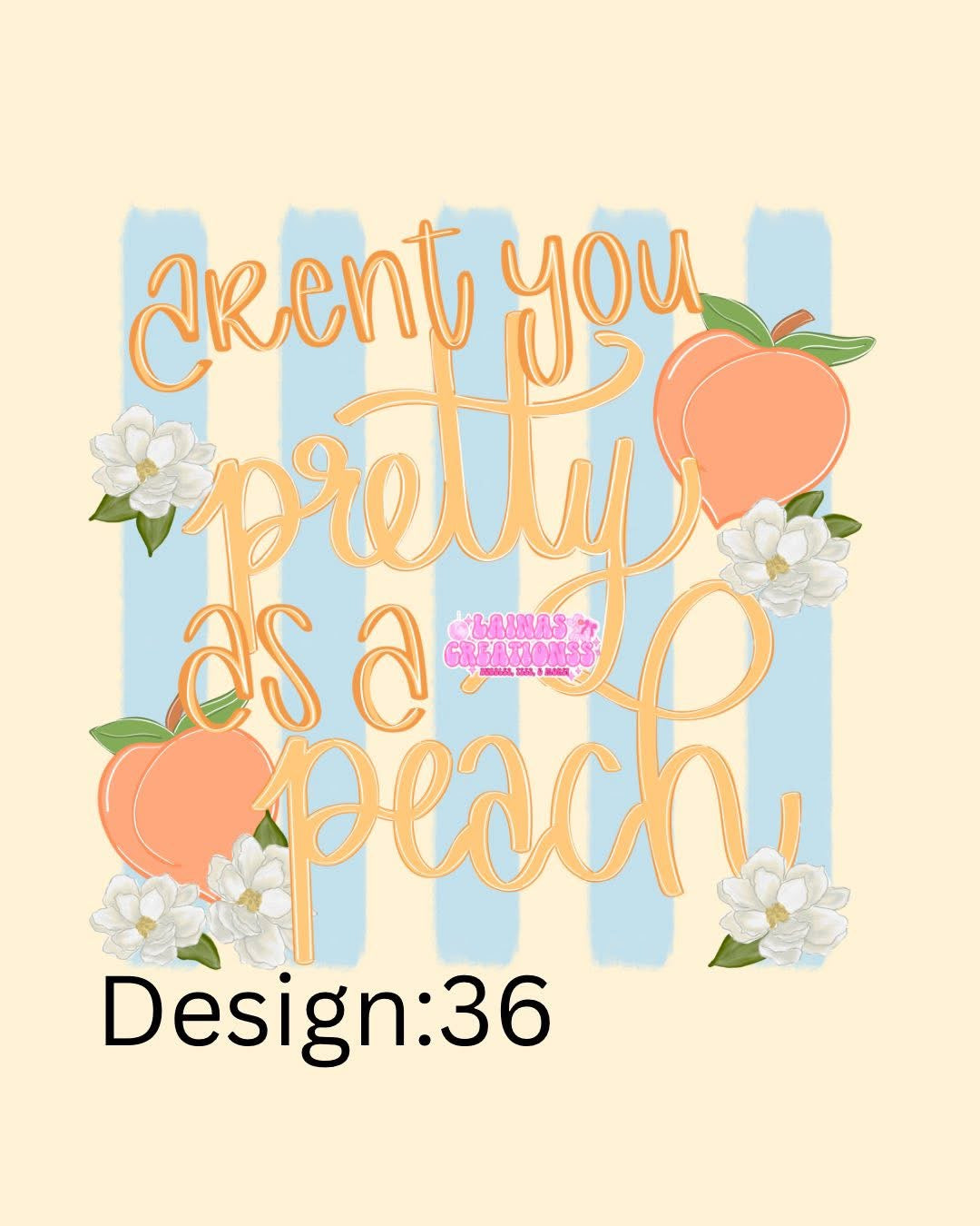 PRETTY AS A PEACH