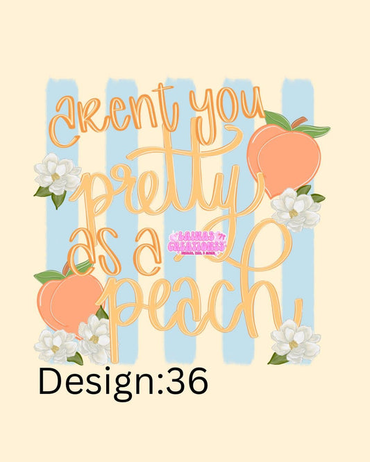 PRETTY AS A PEACH