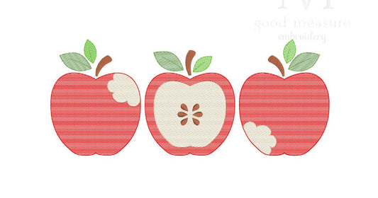 Ruffle tee name trio