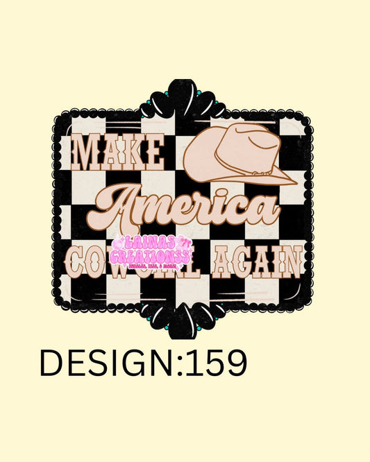 MAKE AMERICA COWGIRL