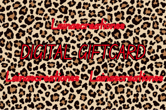 LAINASCREATIONSS Digital Giftcard