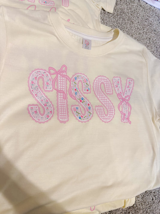 Youth medium SISSY tee