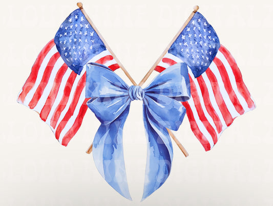 Double Flag & Bow