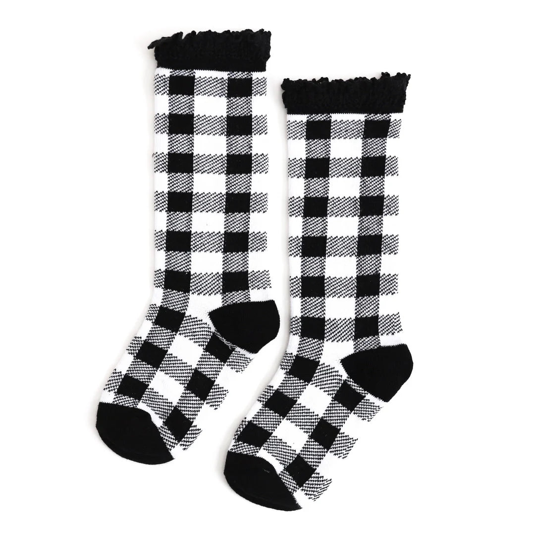 Plaid socks
