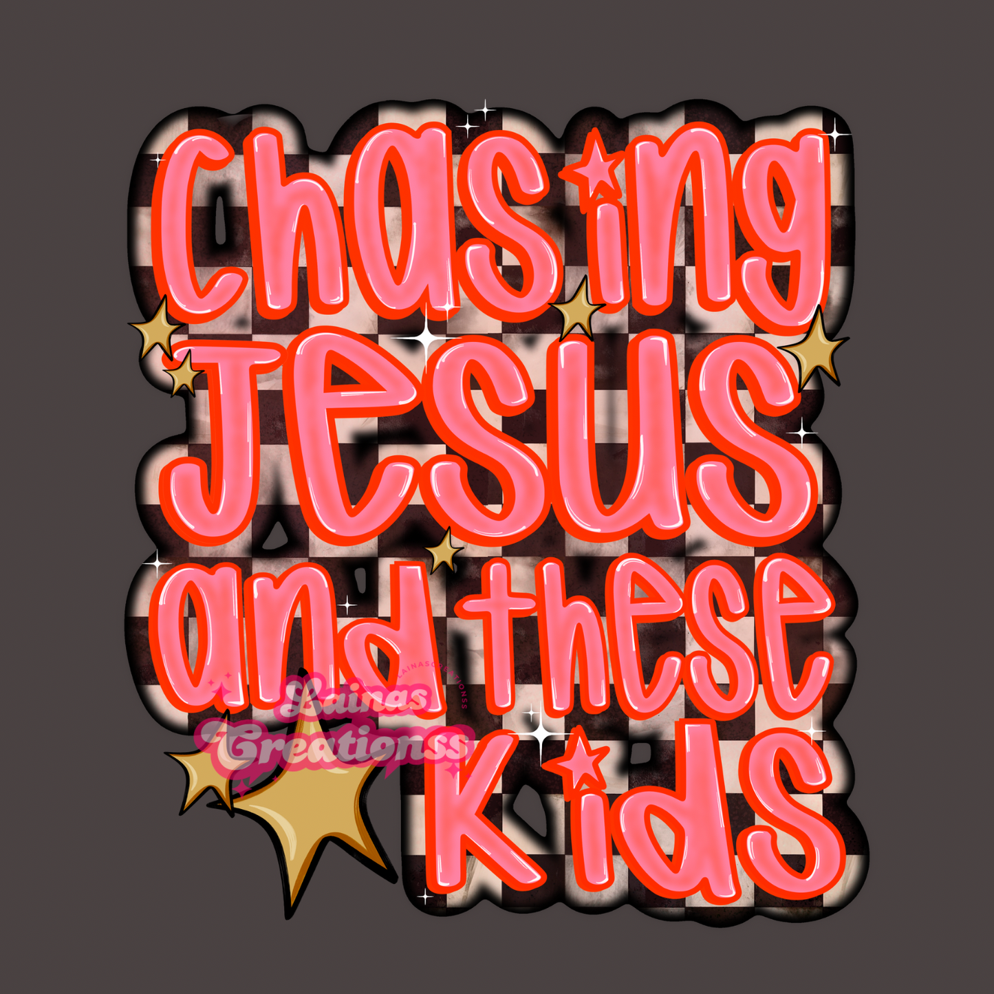 Chasing Jesus and these kids