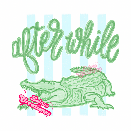 Afterwhile croc kids tee