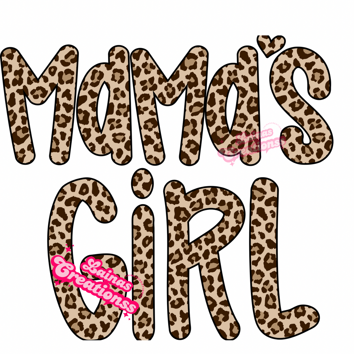 Mama’s girl kids tee