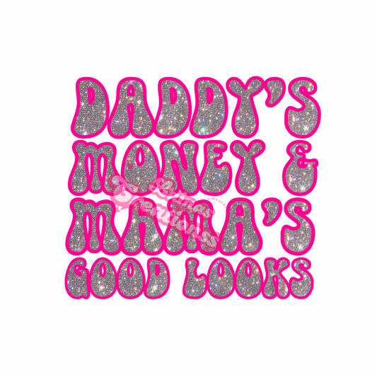 Daddy’s money kids tee
