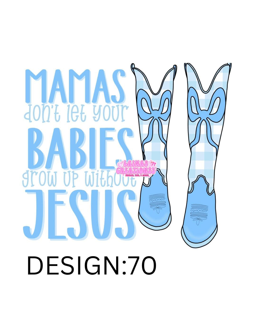 BLUE JESUS & BOOTS